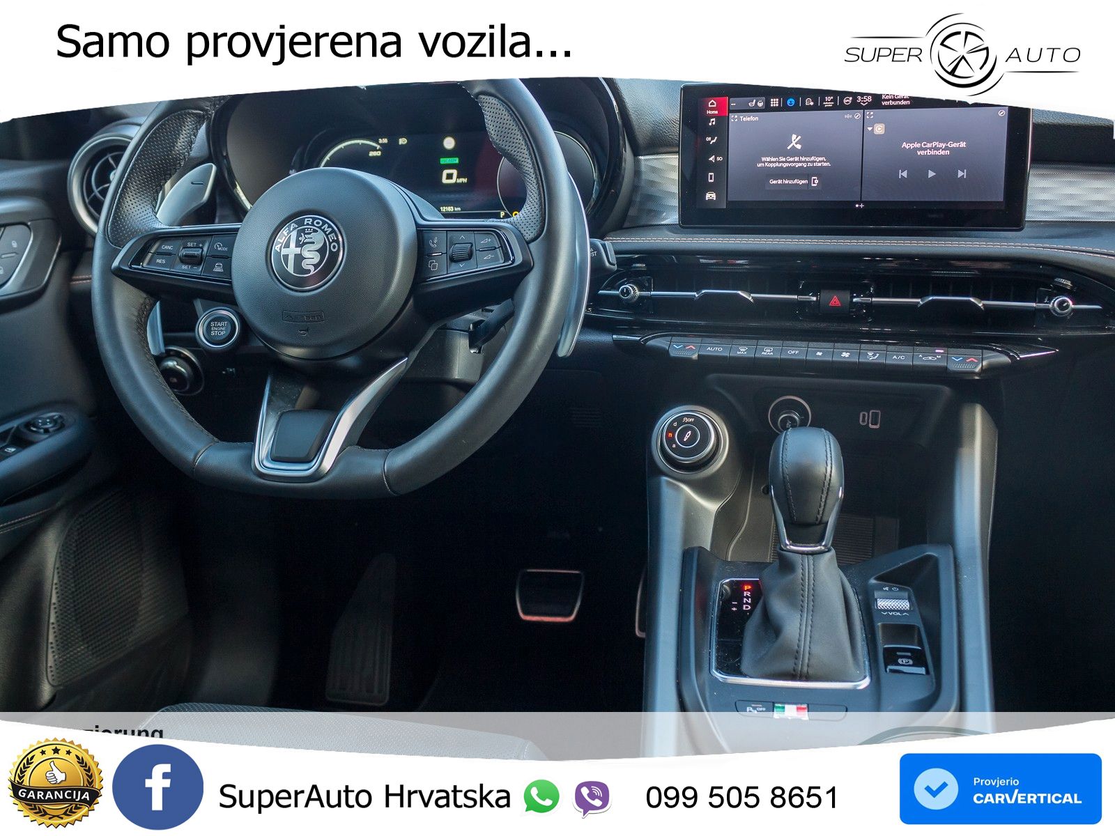 Alfa Romeo Tonale 1.5 VGT (160 KS) 48V-Hybrid TCT LED+GR SJED+ACC