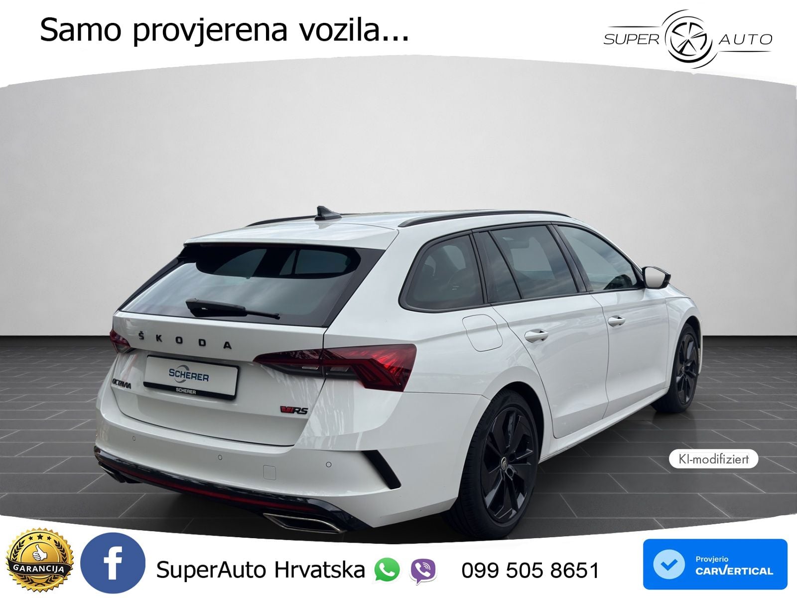 Škoda Octavia Combi RS 2.0 TDI (200 KS) DSG