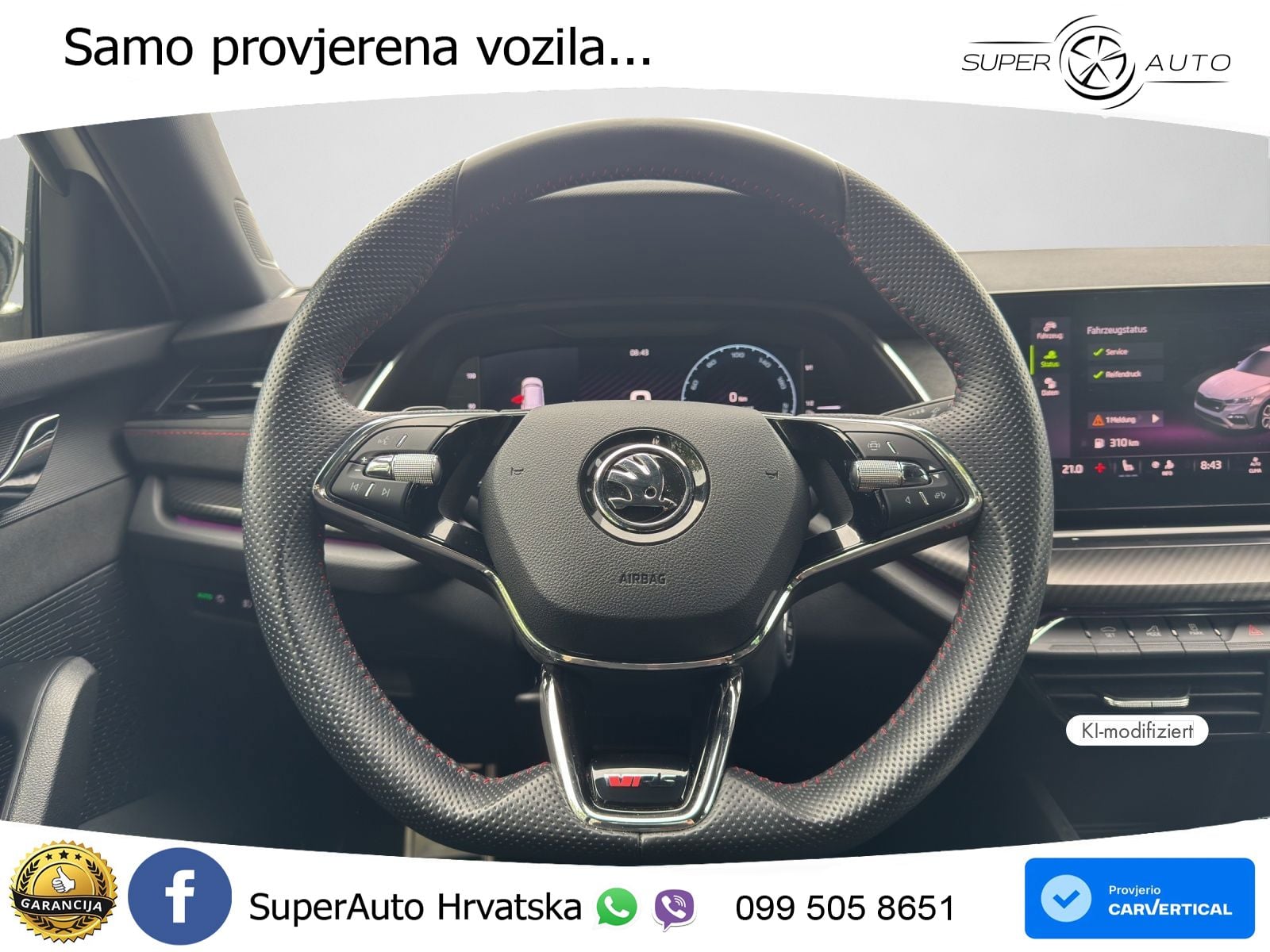Škoda Octavia Combi RS 2.0 TDI (200 KS) DSG