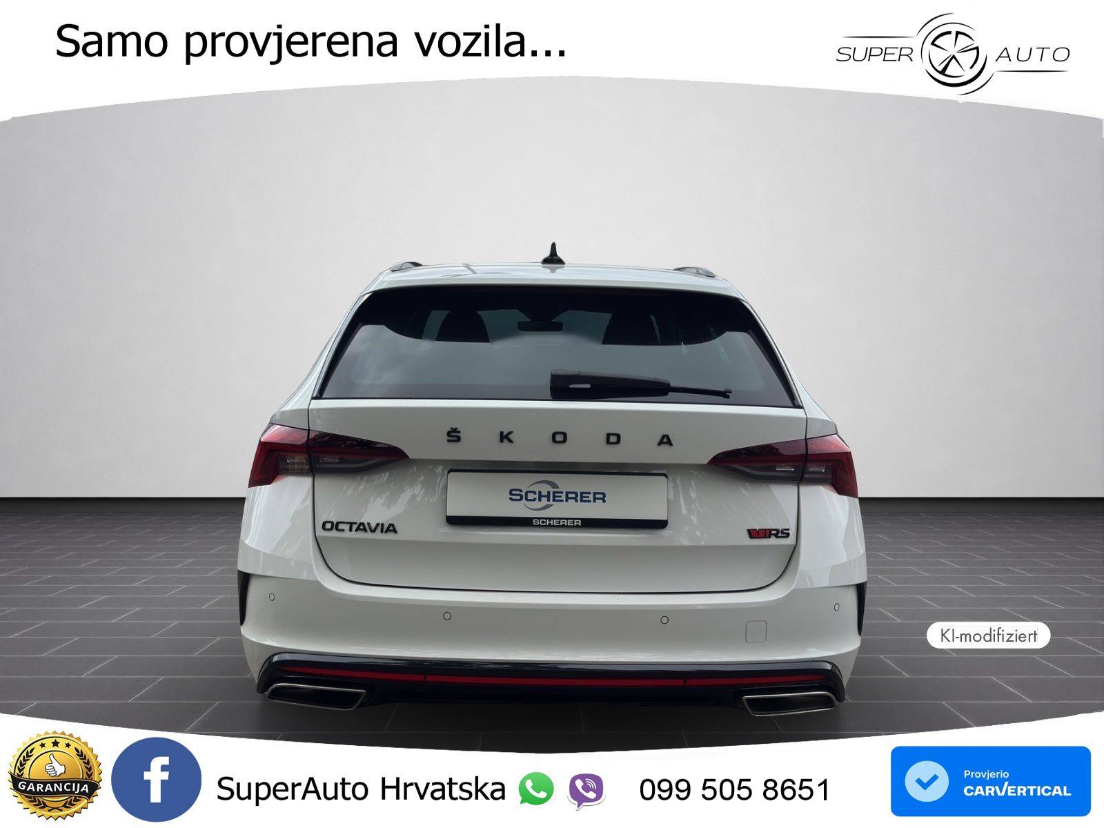 Škoda Octavia Combi RS 2.0 TDI (200 KS) DSG