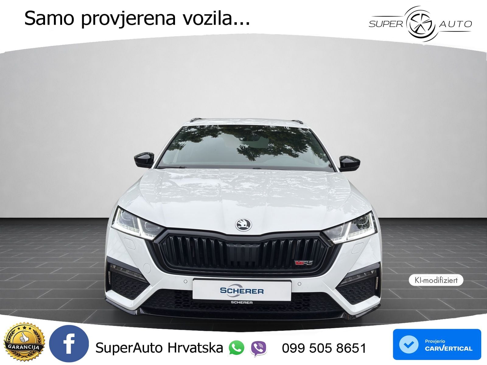Škoda Octavia Combi RS 2.0 TDI (200 KS) DSG