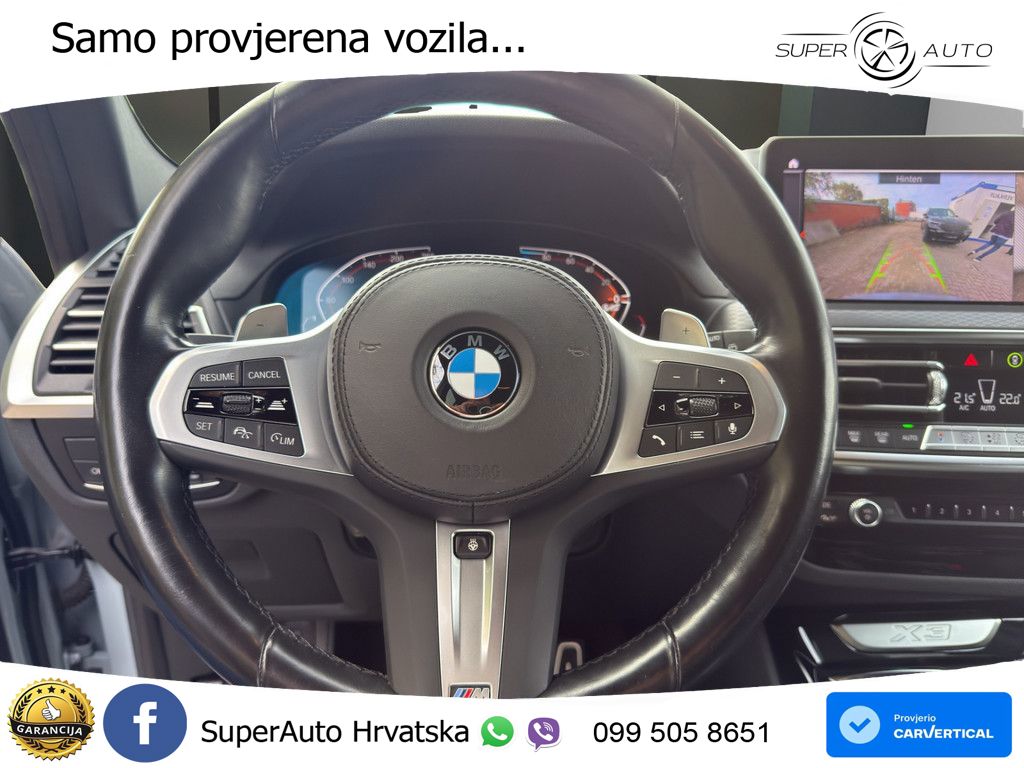 BMW X3 20d xDrive Steptronic M Sport LED+GR SJED+ACC