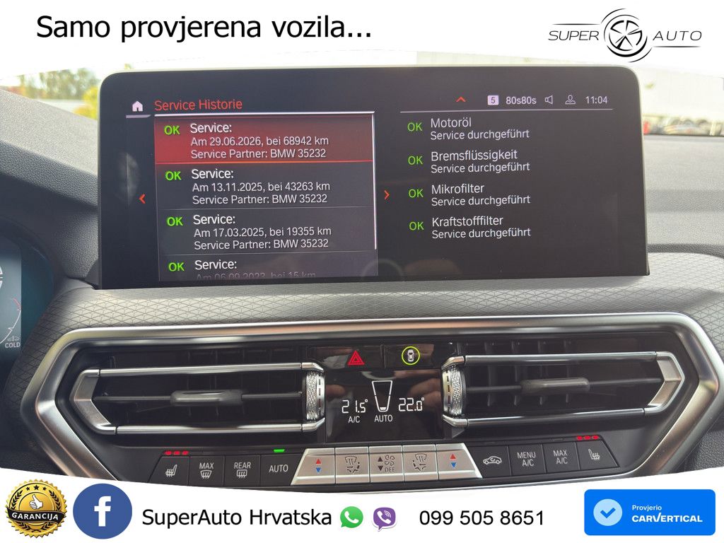BMW X3 20d xDrive Steptronic M Sport LED+GR SJED+ACC
