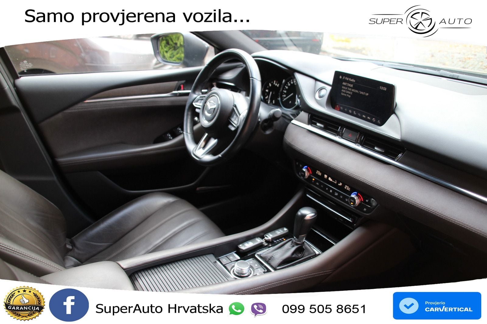 Mazda 6 Sport Combi 2.2 SKYACTIV-D (184 KS) SKYACTIV-Drive LED+GR SJED+ACC