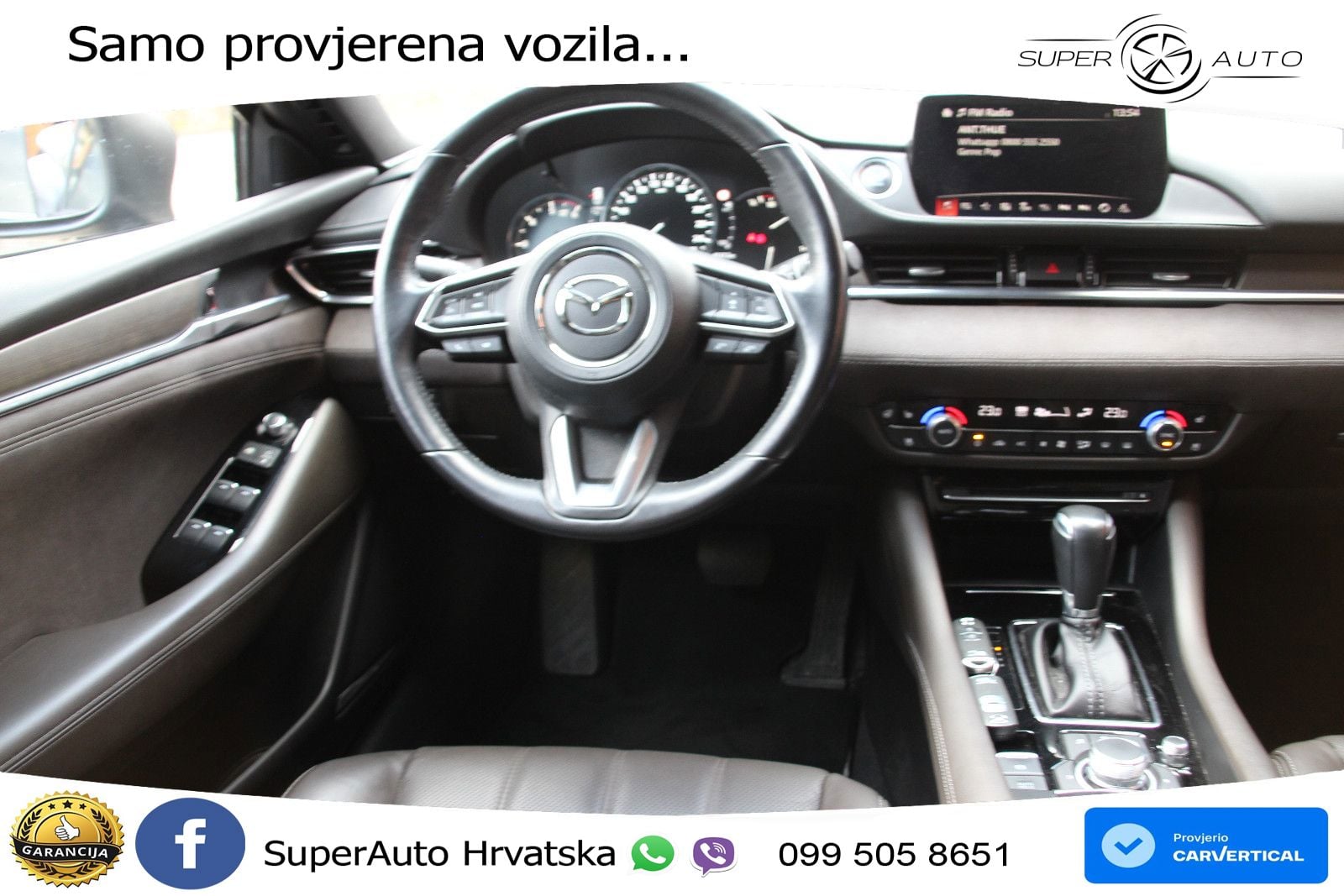 Mazda 6 Sport Combi 2.2 SKYACTIV-D (184 KS) SKYACTIV-Drive LED+GR SJED+ACC