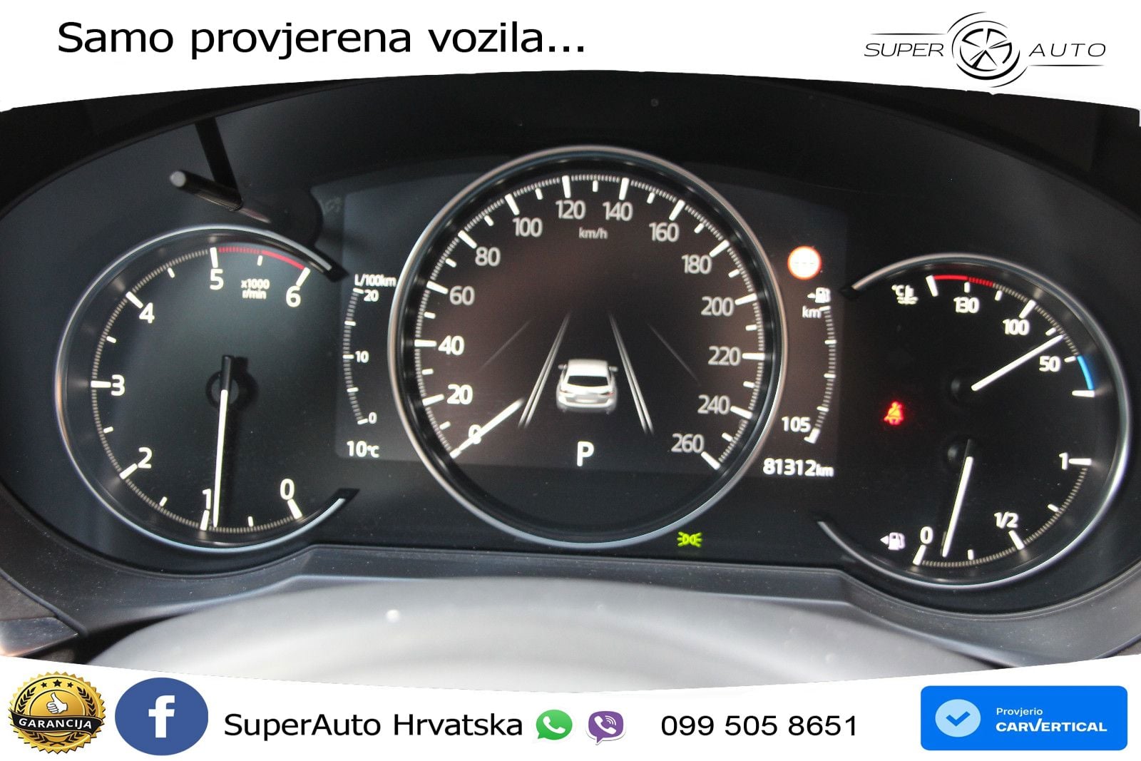Mazda 6 Sport Combi 2.2 SKYACTIV-D (184 KS) SKYACTIV-Drive LED+GR SJED+ACC