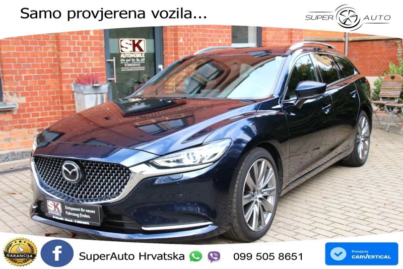 Mazda 6 Sport Combi 2.2 SKYACTIV-D (184 KS) SKYACTIV-Drive LED+GR SJED+ACC