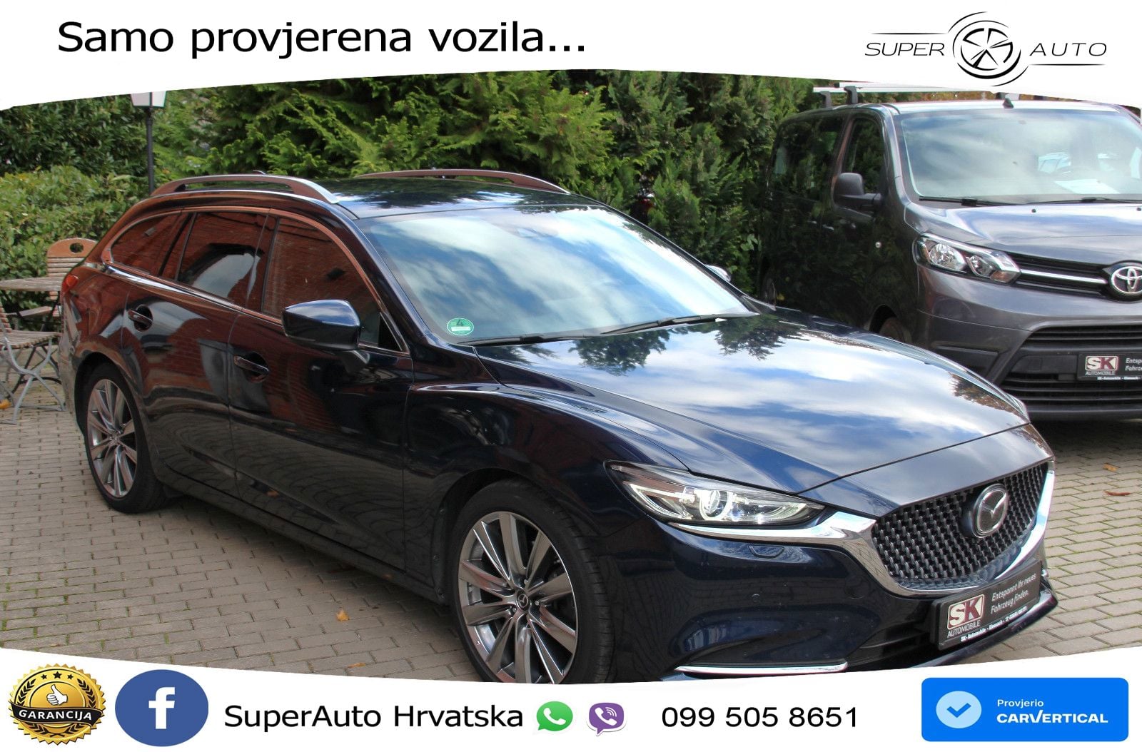 Mazda 6 Sport Combi 2.2 SKYACTIV-D (184 KS) SKYACTIV-Drive LED+GR SJED+ACC