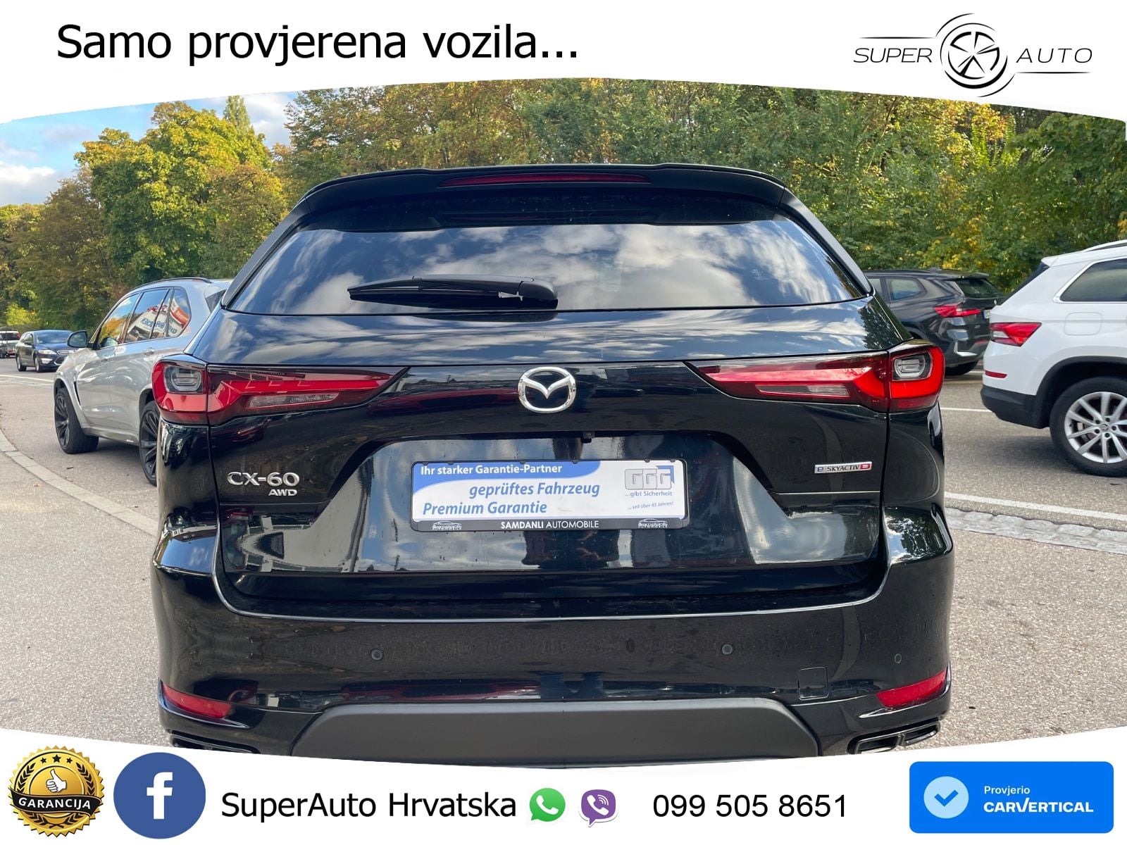 Mazda CX-60 3.3 e-Skyactiv D (254 KS) AWD Automatic LED+GR SJED+ACC