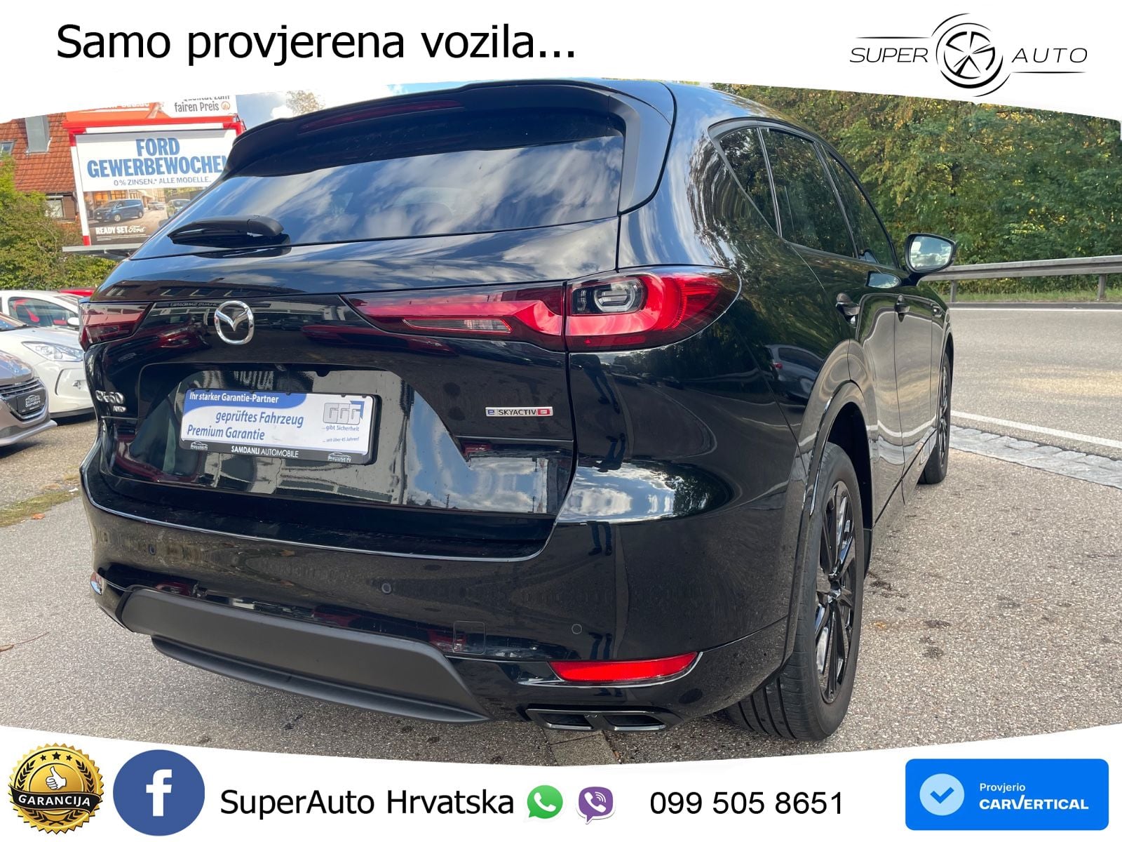 Mazda CX-60 3.3 e-Skyactiv D (254 KS) AWD Automatic LED+GR SJED+ACC