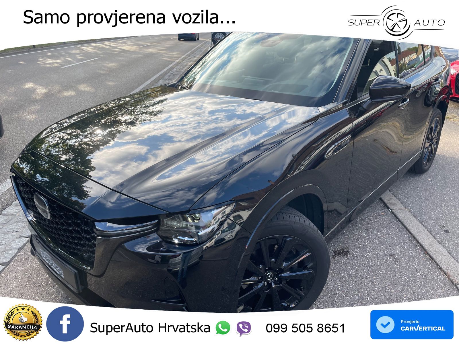 Mazda CX-60 3.3 e-Skyactiv D (254 KS) AWD Automatic LED+GR SJED+ACC