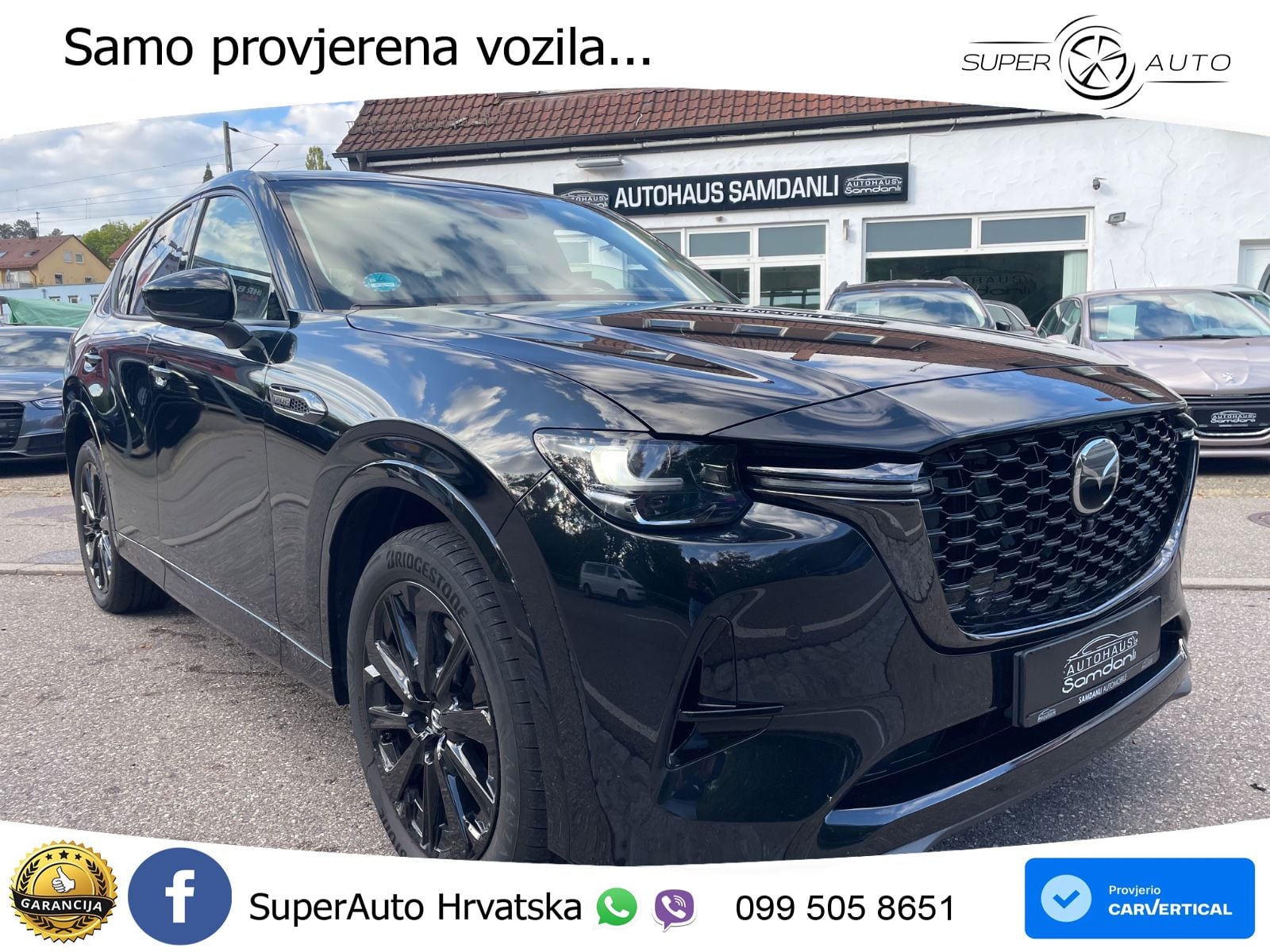Mazda CX-60 3.3 e-Skyactiv D (254 KS) AWD Automatic LED+GR SJED+ACC