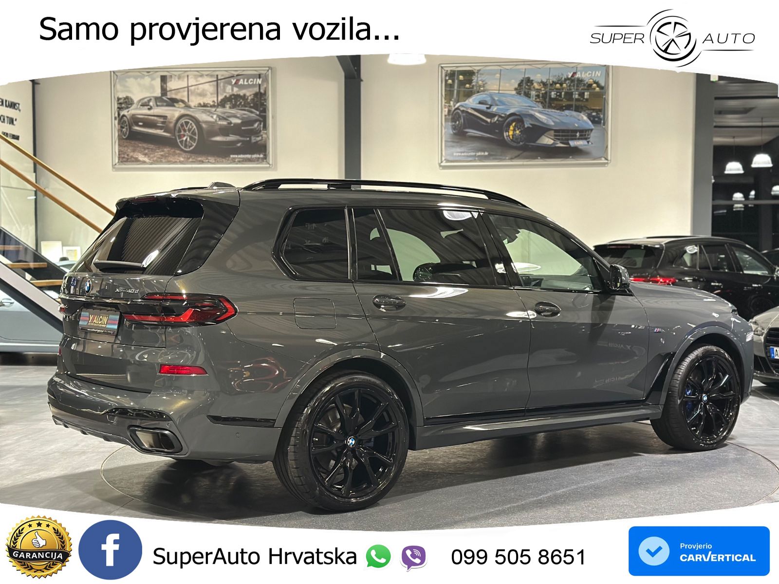 BMW X7 40d (352 KS) xDrive Steptronic M Sport ACC+HEAD+4xGR SJED+360+PANO