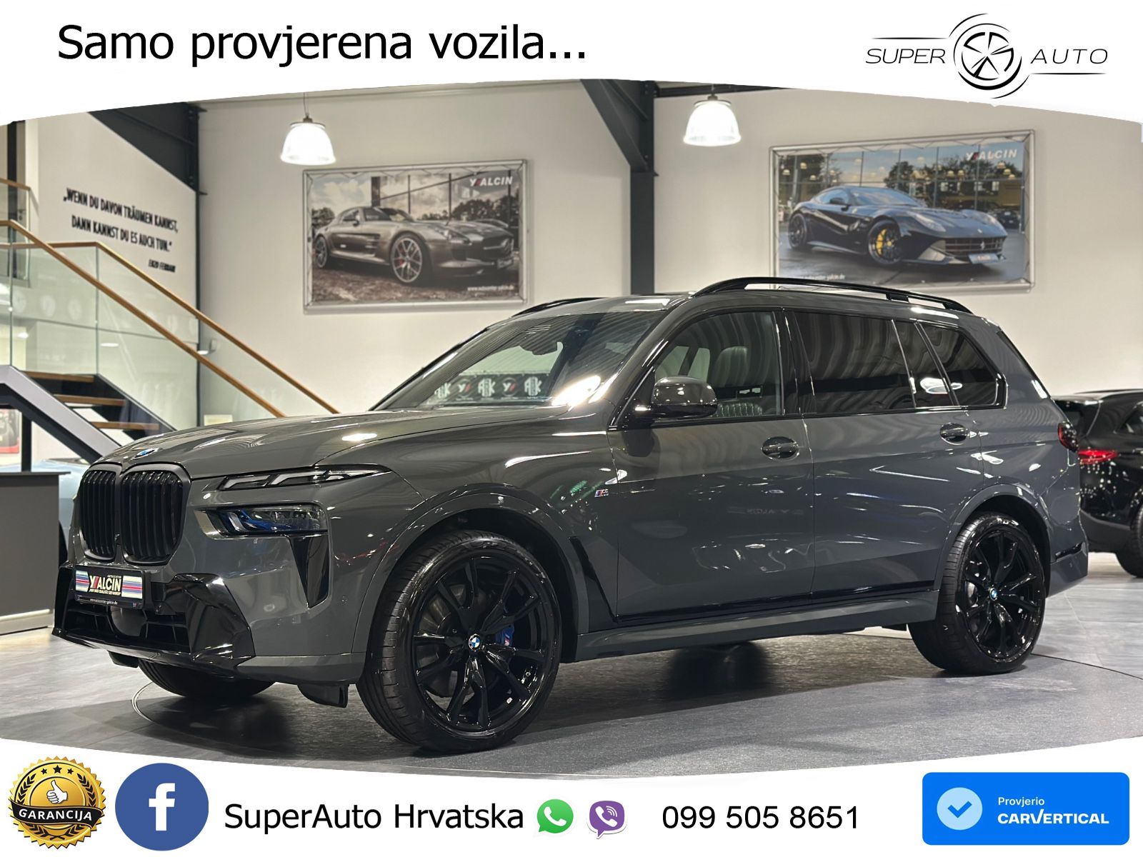 BMW X7 40d (352 KS) xDrive Steptronic M Sport ACC+HEAD+4xGR SJED+360+PANO