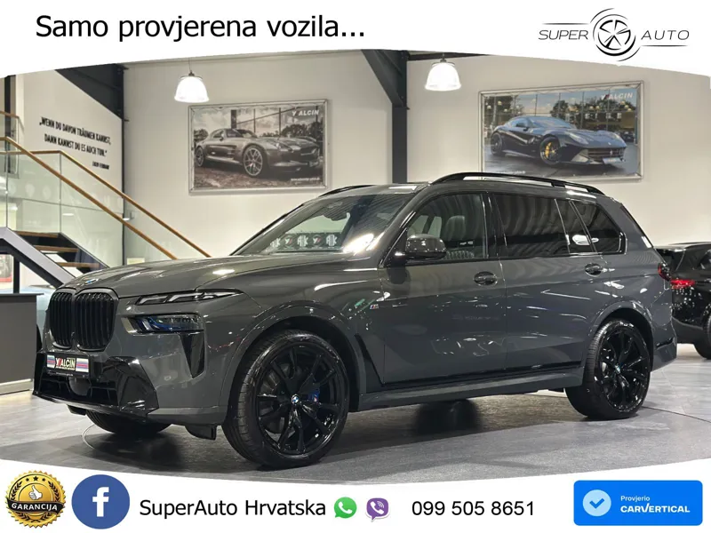 BMW X7 40d (352 KS) xDrive Steptronic M Sport ACC+HEAD+4xGR SJED+360+PANO
