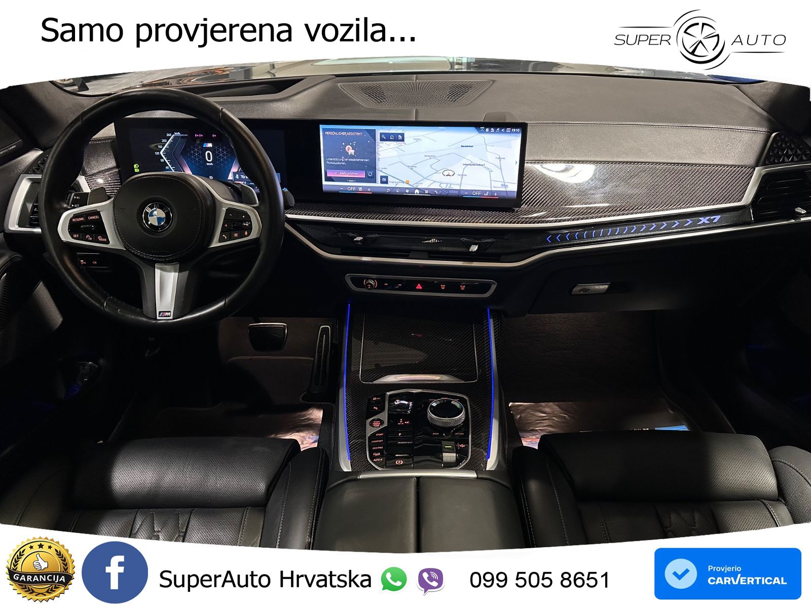 BMW X7 40d (352 KS) xDrive Steptronic M Sport ACC+HEAD+4xGR SJED+360+PANO