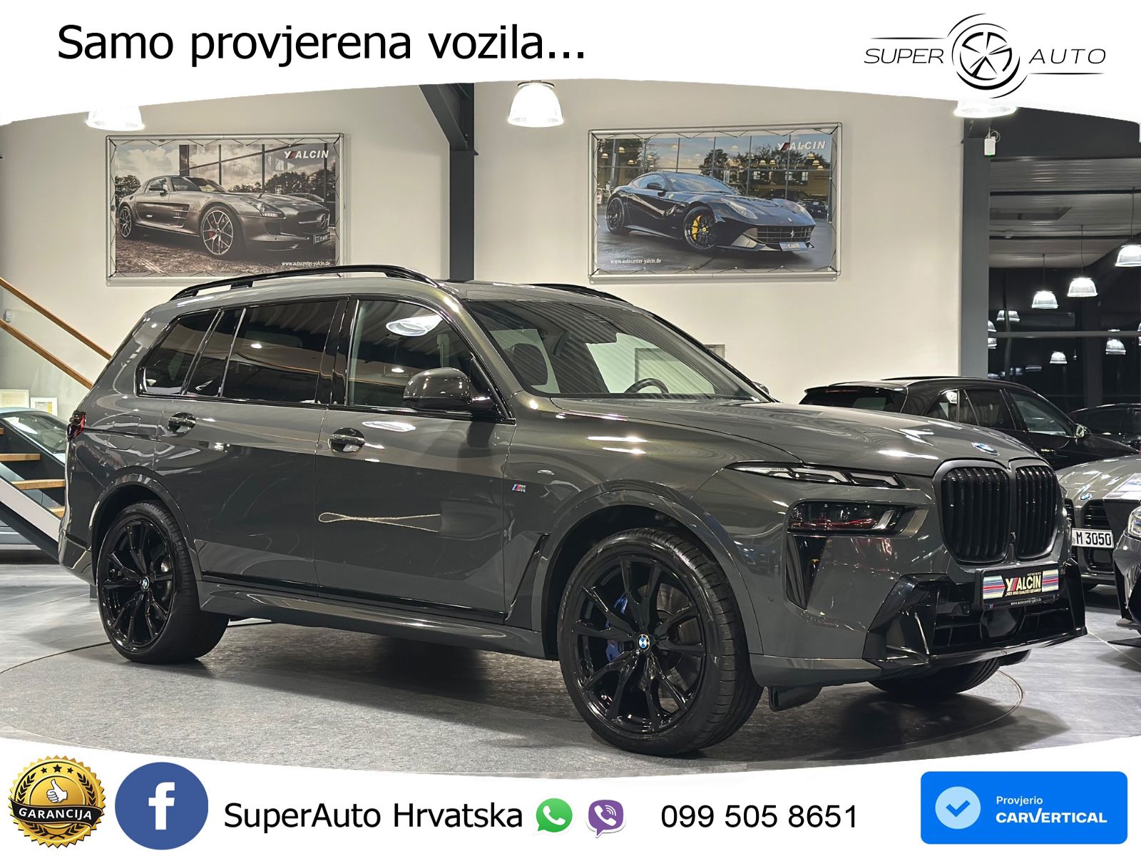 BMW X7 40d (352 KS) xDrive Steptronic M Sport ACC+HEAD+4xGR SJED+360+PANO