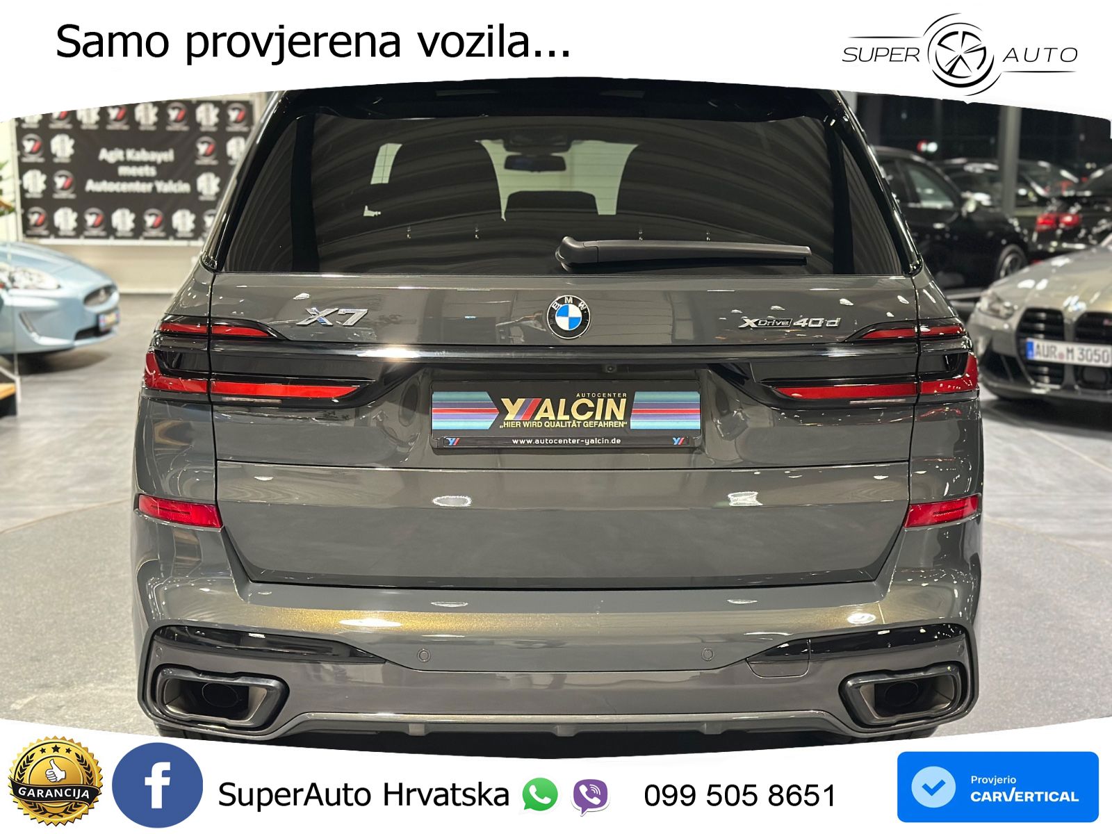 BMW X7 40d (352 KS) xDrive Steptronic M Sport ACC+HEAD+4xGR SJED+360+PANO