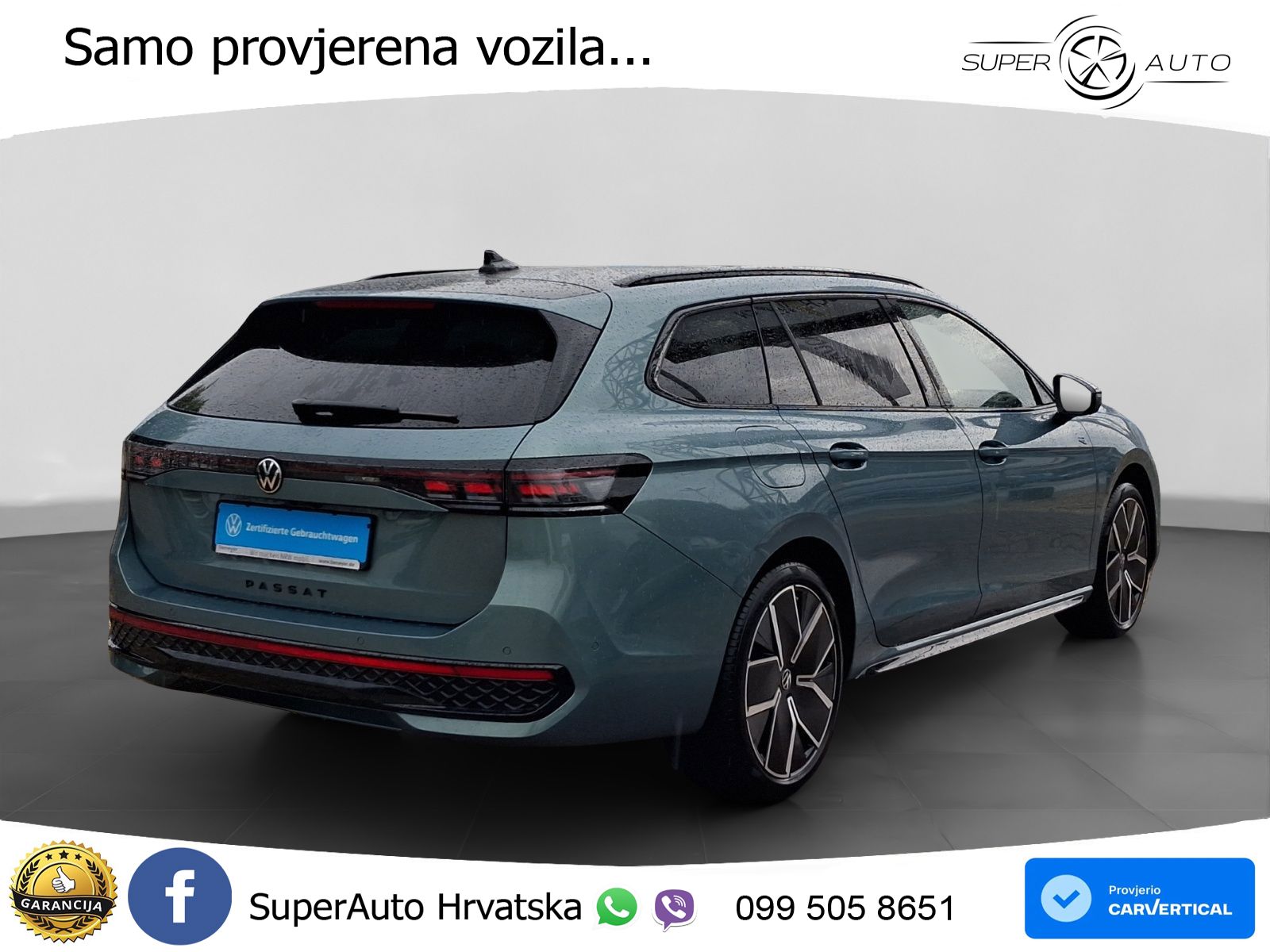 Volkswagen Passat Variant 1.5 TSI (272 KS) eHybrid DSG R-Line LED+GR SJED+ACC