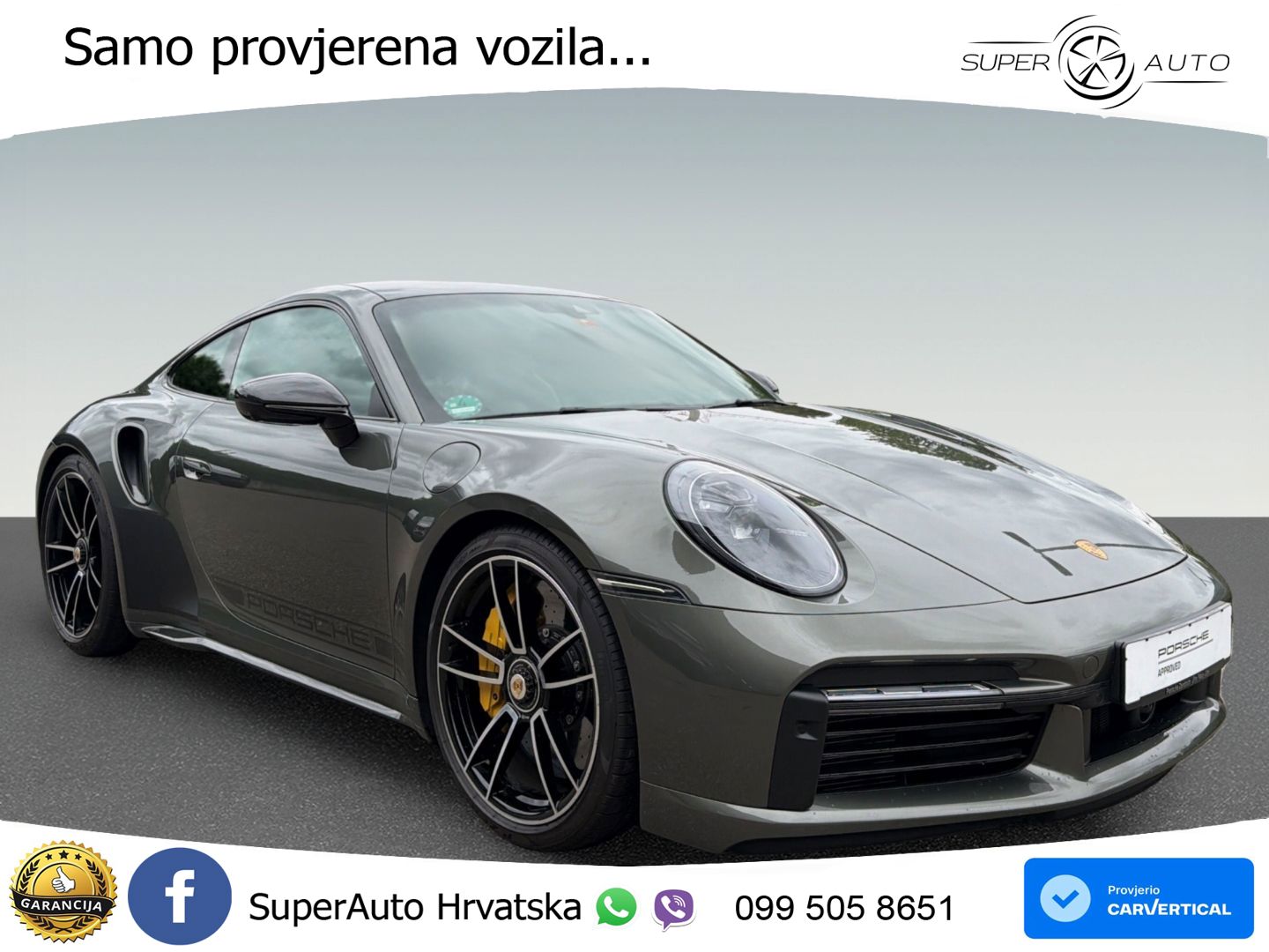 Porsche 911 Turbo S 3.8 (650 KS) PDK LED+GR SJED+ACC