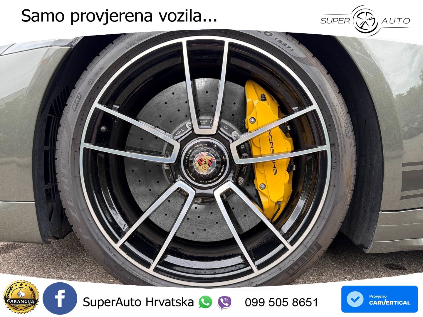 Porsche 911 Turbo S 3.8 (650 KS) PDK LED+GR SJED+ACC