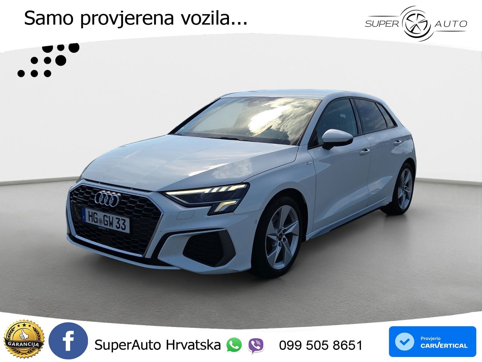 Audi A3 40 TDI (200 KS) quattro S tronic S line