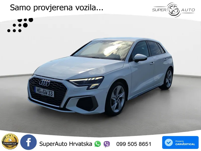 Audi A3 40 TDI (200 KS) quattro S tronic S line