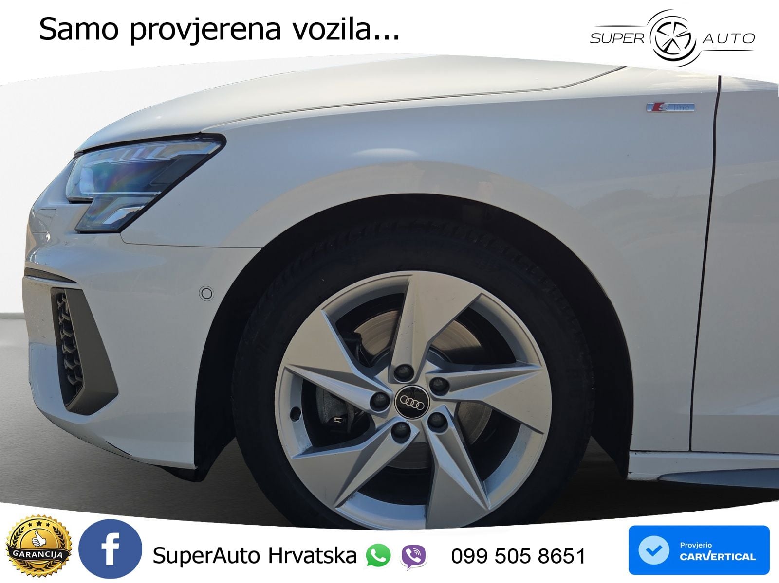 Audi A3 40 TDI (200 KS) quattro S tronic S line