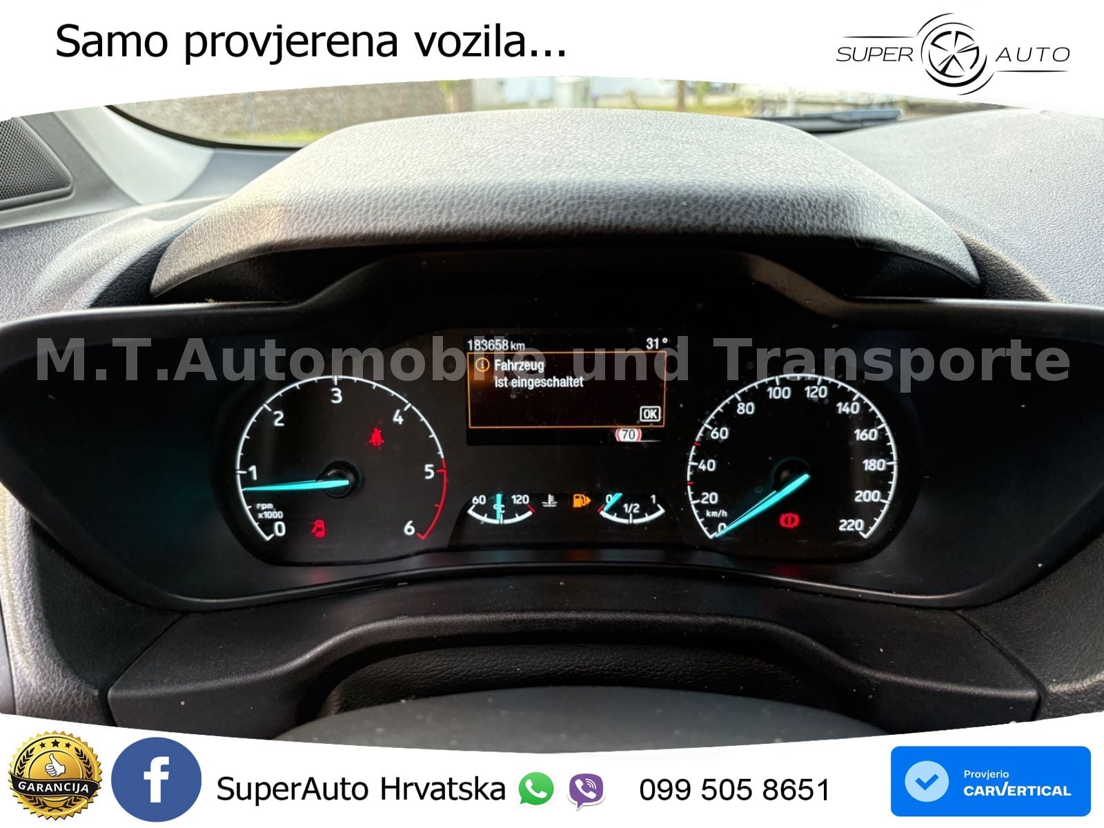 Ford Transit Connect 1.5d *L2*NAV*SHZ*SPUR*REGAL*RFK* 120 KS