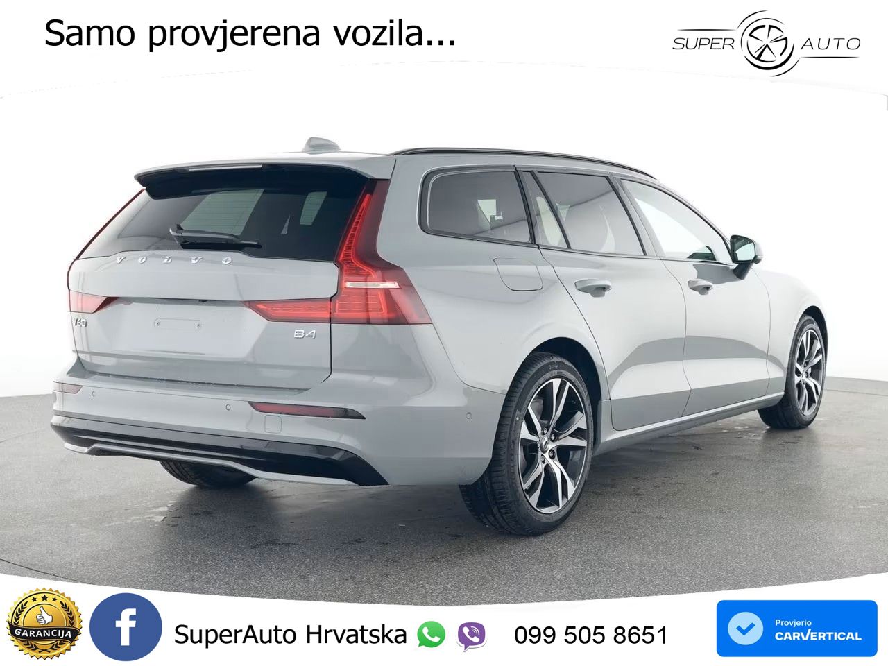 Volvo V60 2.0 B4 Benzin DCT ACC+HEAD+4xGR SJED+360+PANO
