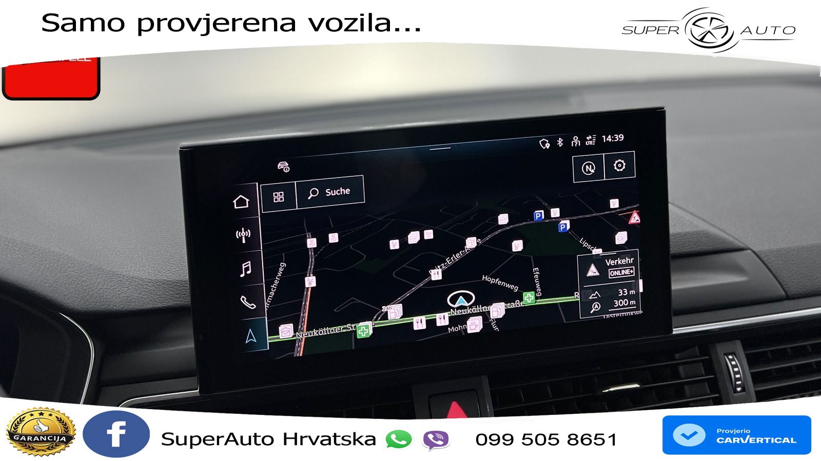 Audi A5 Sportback  40 TFSI (204 KS) quattro S tronic S line MATRIX+GR SJED+KAM