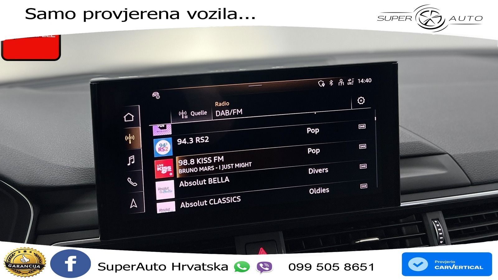 Audi A5 Sportback  40 TFSI (204 KS) quattro S tronic S line MATRIX+GR SJED+KAM