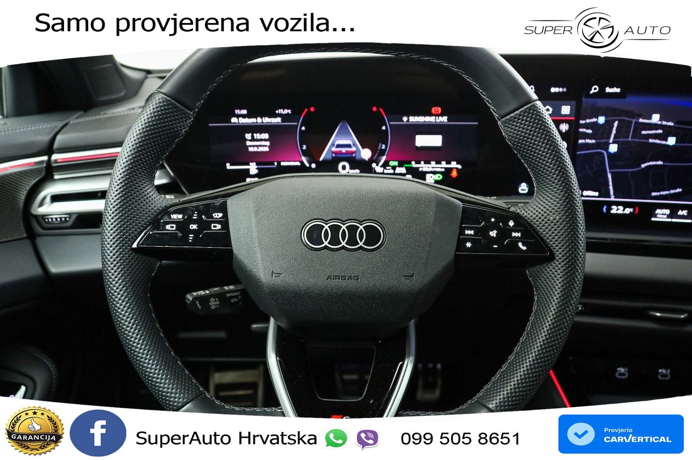 Audi A6 2.0 TDI (204 KS) quattro S tronic S line LED+GR SJED+ACC