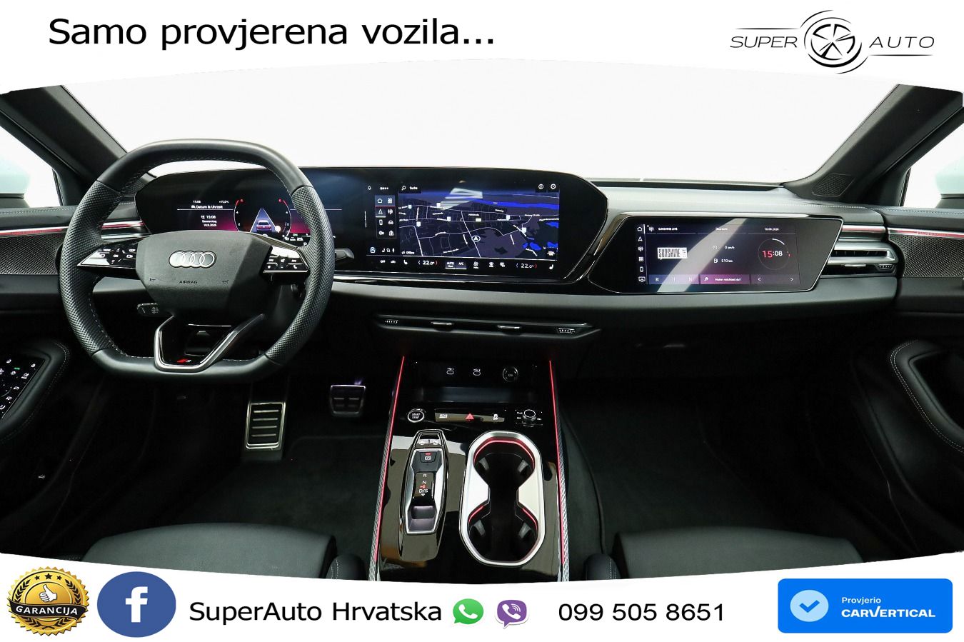 Audi A6 2.0 TDI (204 KS) quattro S tronic S line LED+GR SJED+ACC