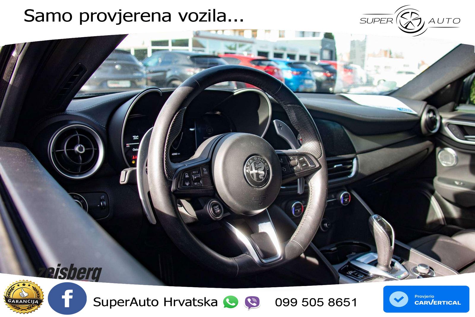 Alfa Romeo Giulia 2.0 Turbo (280 KS) Q4 Automatic LED+GR SJED+ACC