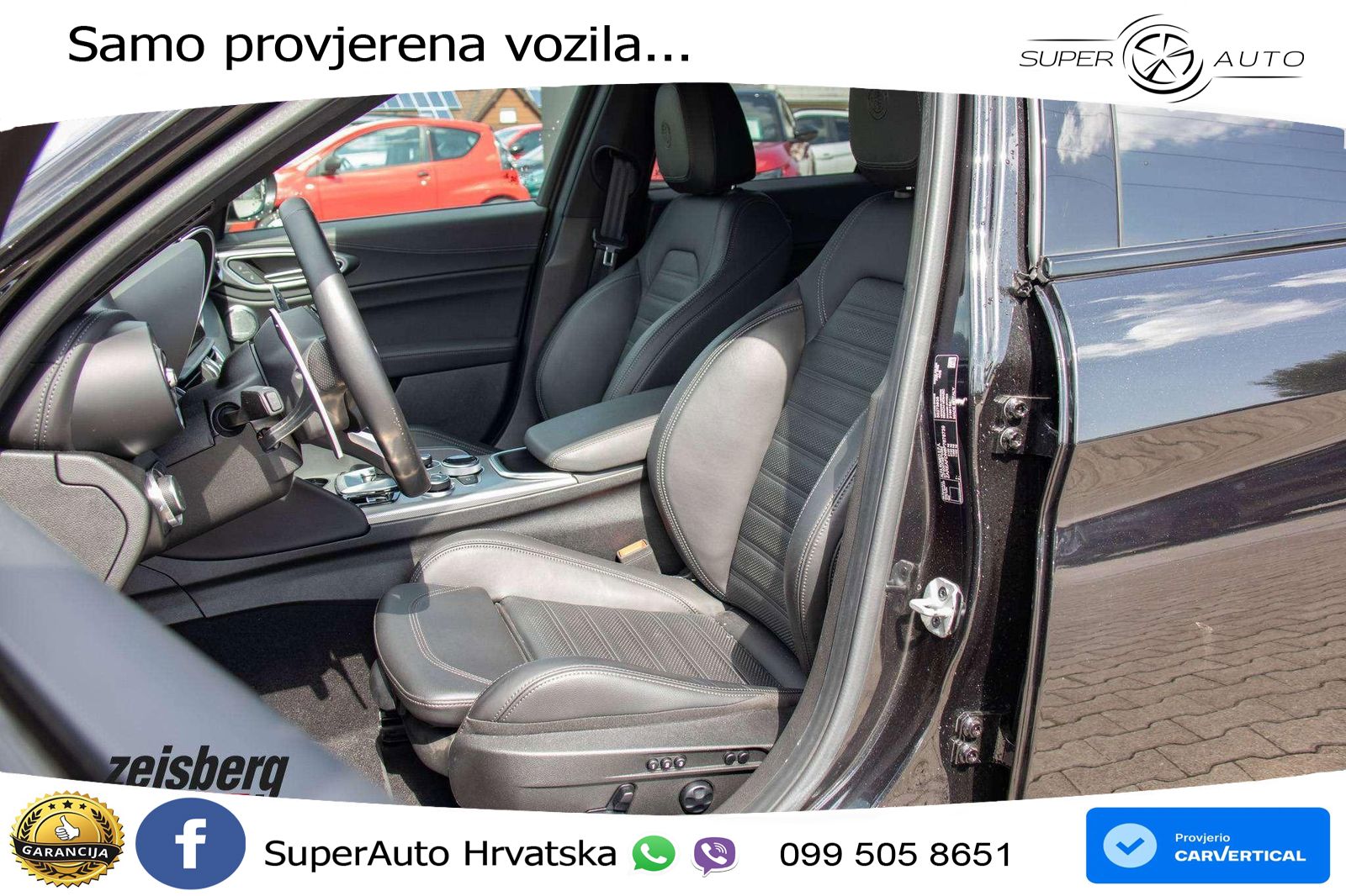 Alfa Romeo Giulia 2.0 Turbo (280 KS) Q4 Automatic LED+GR SJED+ACC