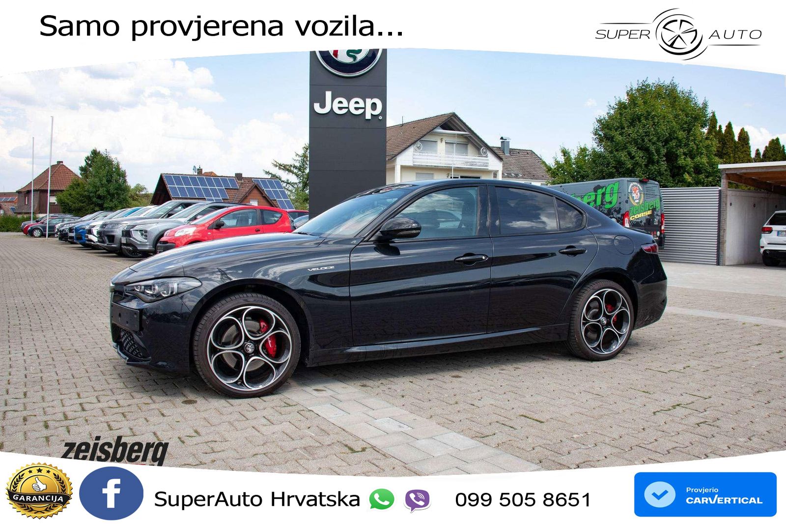 Alfa Romeo Giulia 2.0 Turbo (280 KS) Q4 Automatic LED+GR SJED+ACC