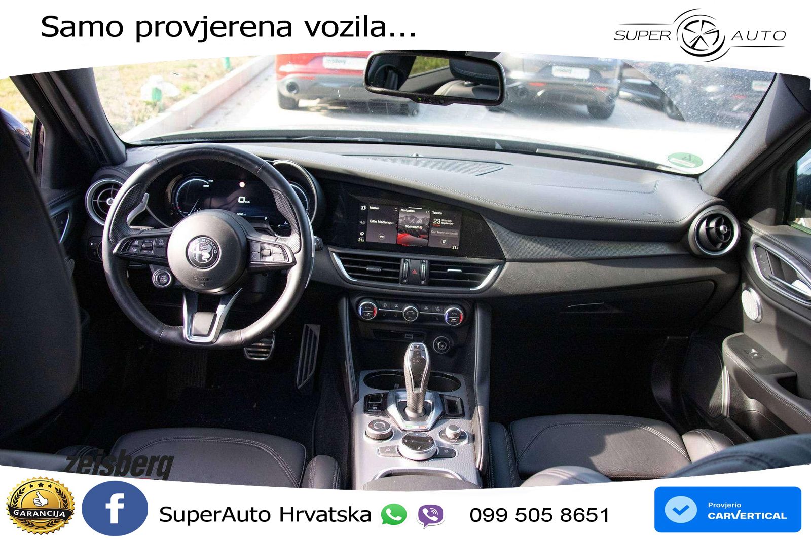 Alfa Romeo Giulia 2.0 Turbo (280 KS) Q4 Automatic LED+GR SJED+ACC