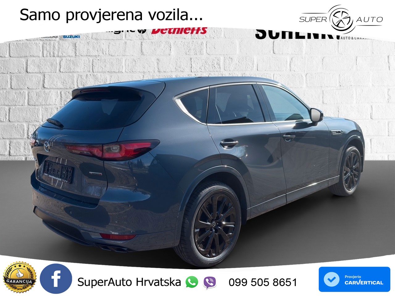 Mazda CX-60 3.3 e-Skyactiv D (254 KS) AWD Automatic LED+GR SJED+ACC
