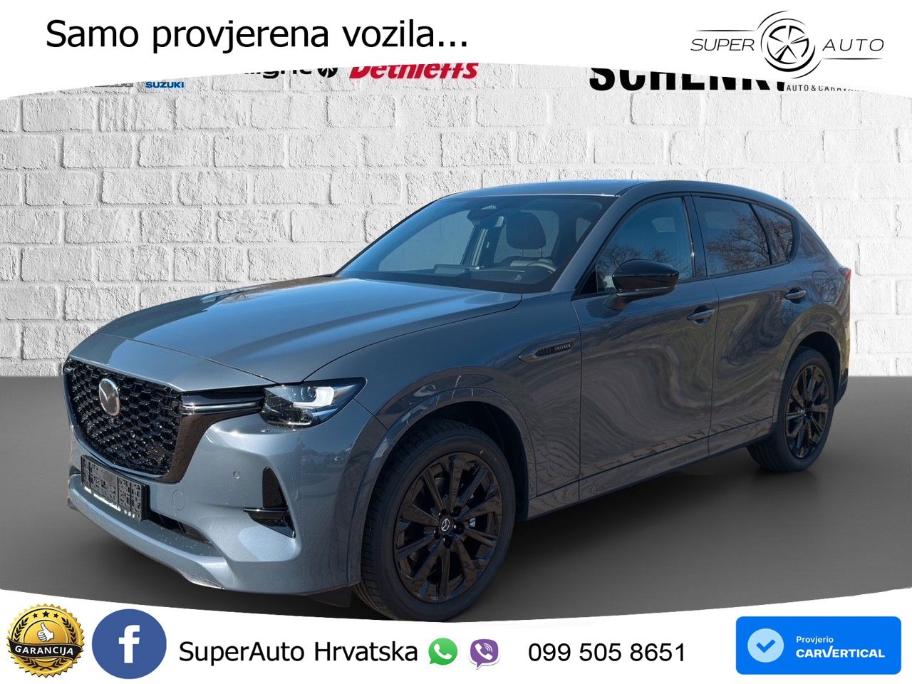 Mazda CX-60 3.3 e-Skyactiv D (254 KS) AWD Automatic LED+GR SJED+ACC