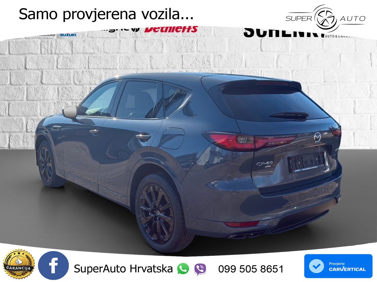 Mazda CX-60 3.3 e-Skyactiv D (254 KS) AWD Automatic LED+GR SJED+ACC