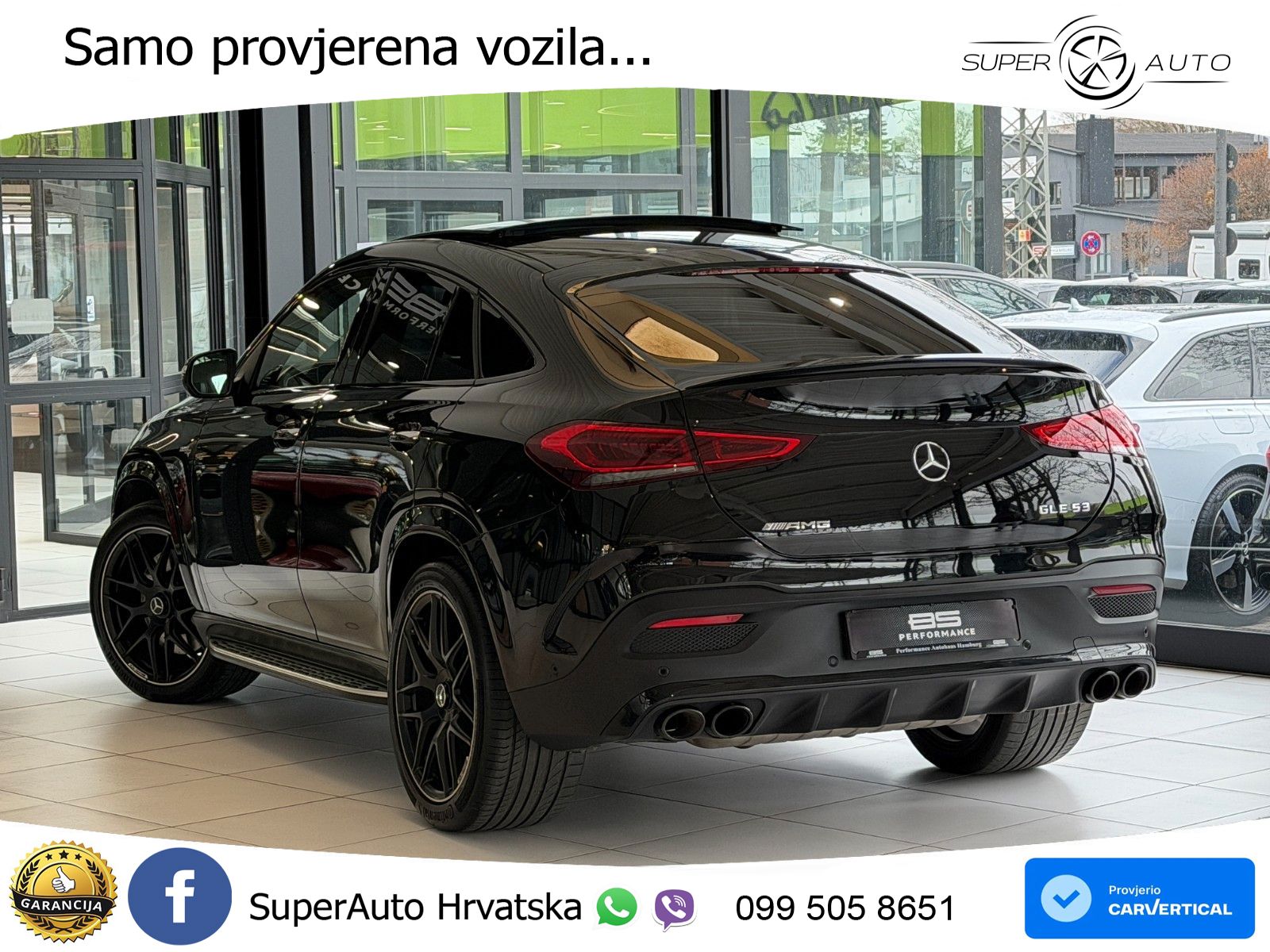 Mercedes AMG GLE Coupe 53 (435 KS) EQ Boost 4MATIC+ AMG SPEEDSHIFT TCT 9G ACC+HEAD+4xGR SJED+360+PANO