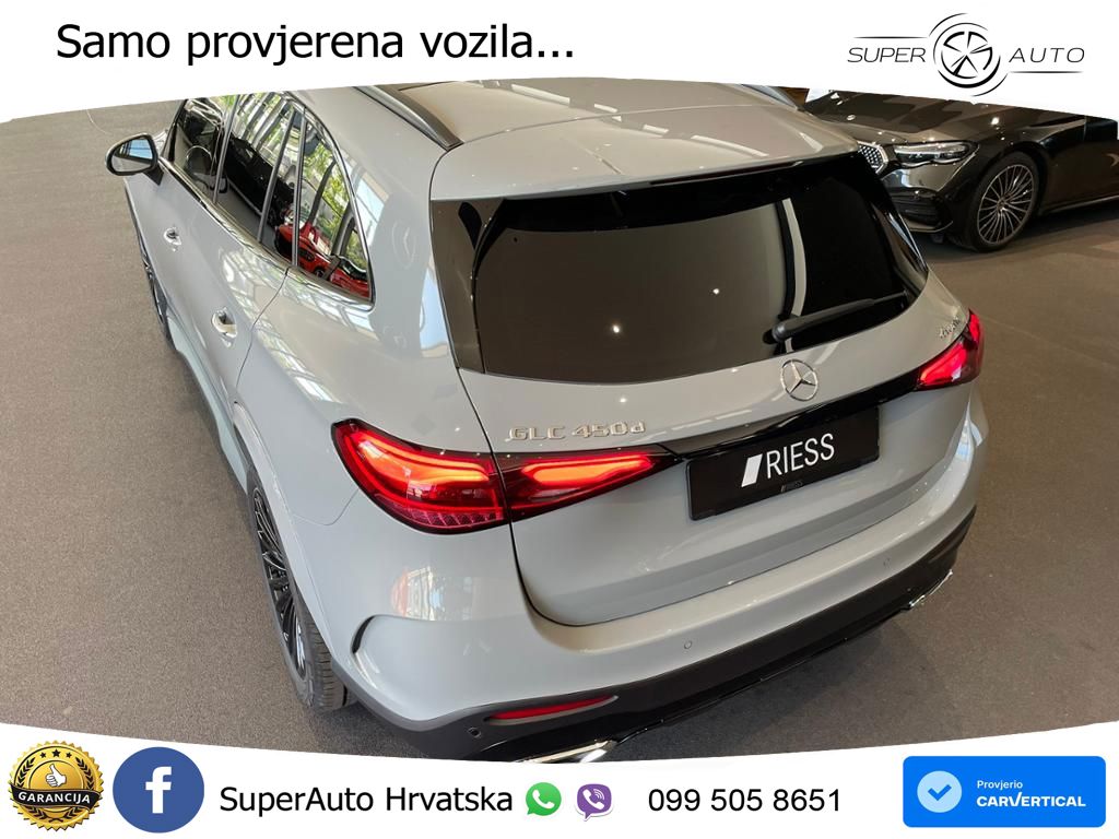 Mercedes GLC 450d (367 KS) 4MATIC 9G-TRONIC AMG ACC+HEAD+GR SJED+360+PANO