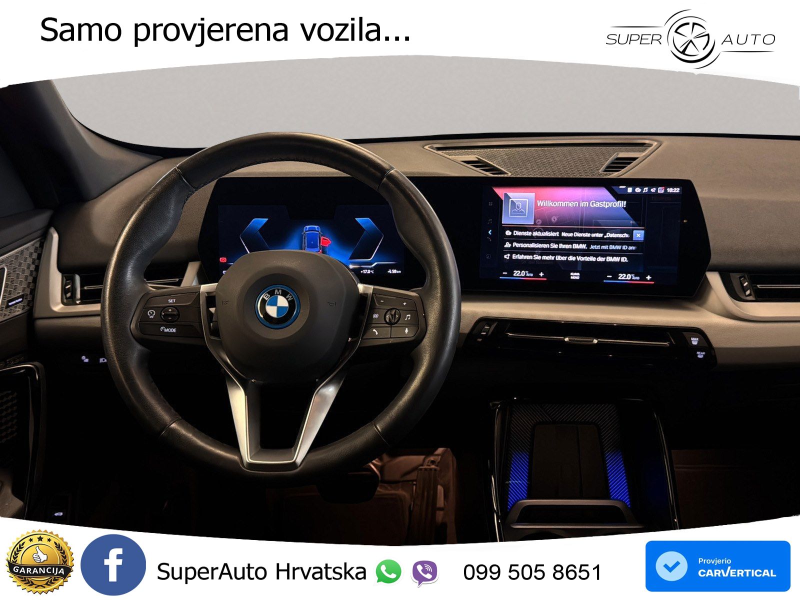 BMW iX1 68 kWh (313 KS) xDrive30 LED+GR SJED+ACC