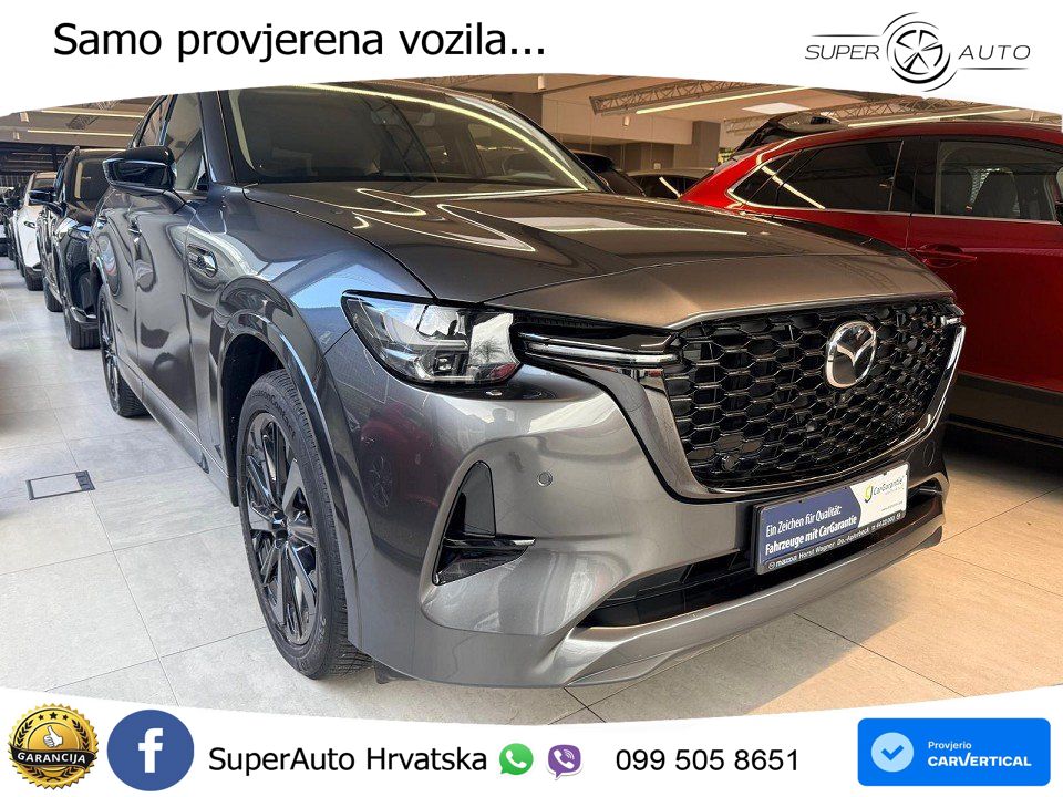 Mazda CX-60 3.3 e-Skyactiv D (254 KS) AWD Automatic MATRIX+GR SJED+KAM