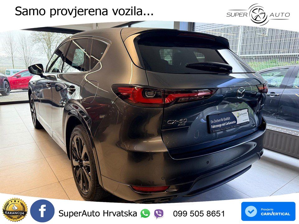 Mazda CX-60 3.3 e-Skyactiv D (254 KS) AWD Automatic MATRIX+GR SJED+KAM