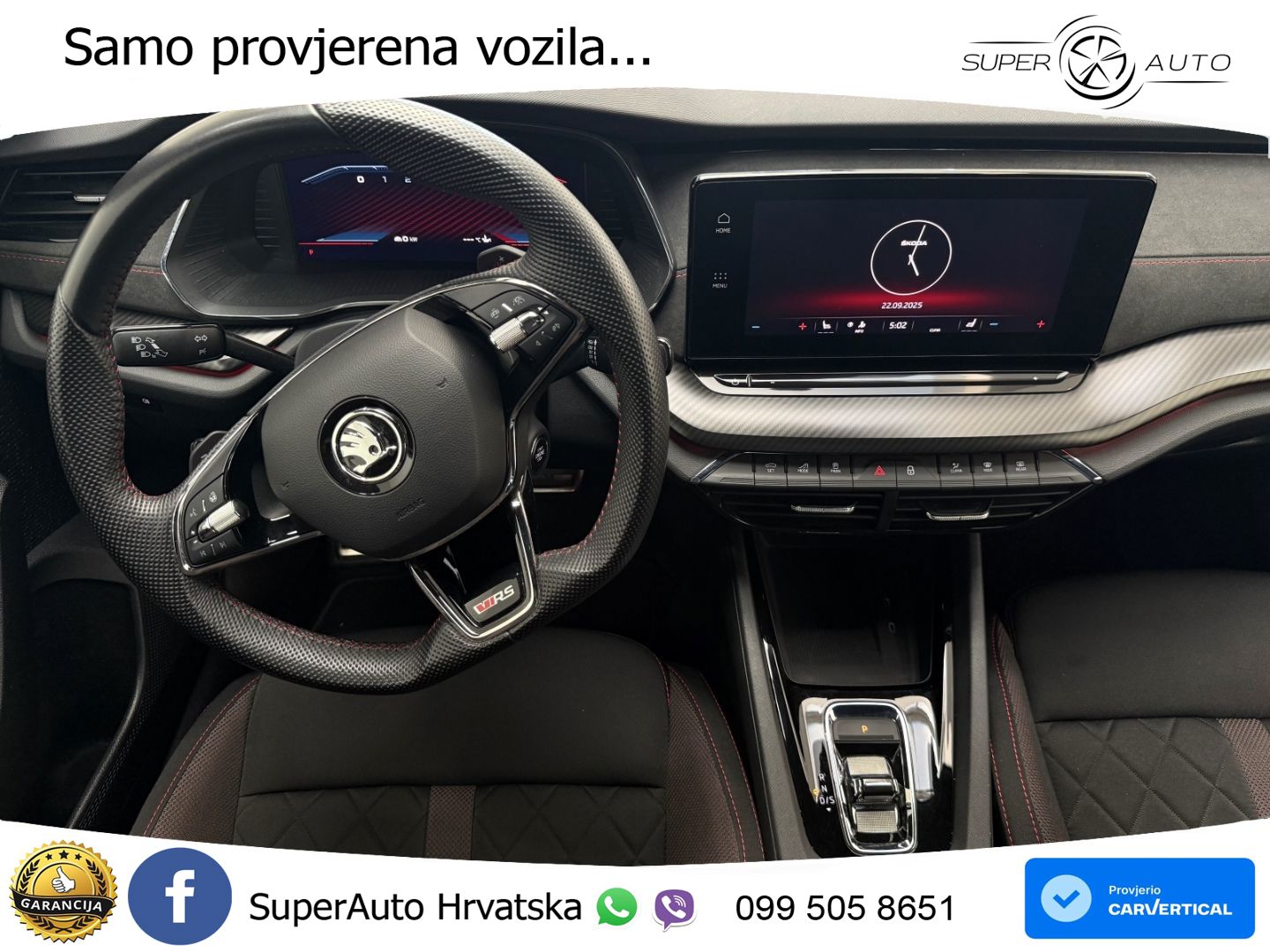 Škoda Octavia Combi RS 2.0 TDI (200 KS) DSG LED+GR SJED+ACC