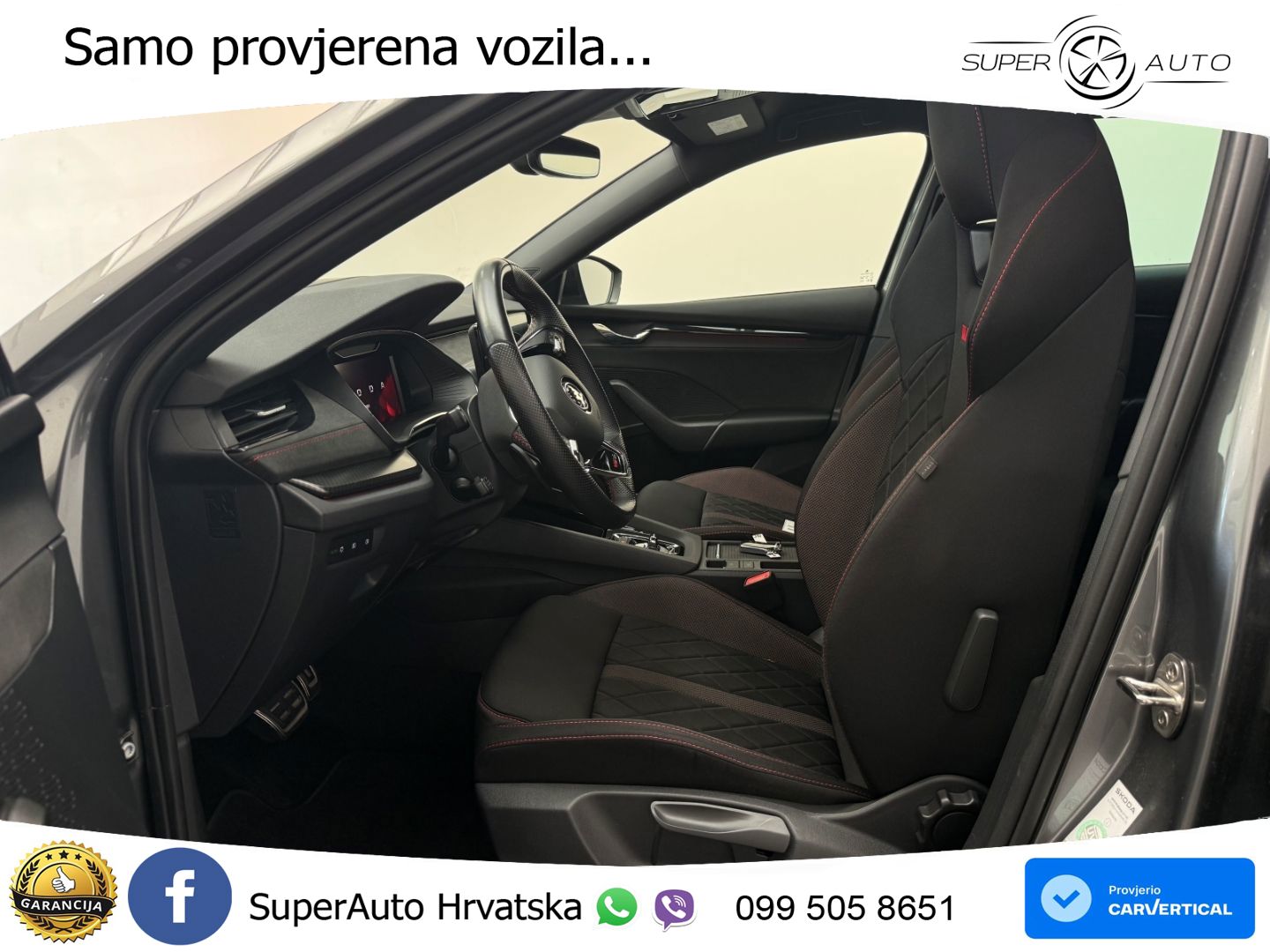 Škoda Octavia Combi RS 2.0 TDI (200 KS) DSG LED+GR SJED+ACC