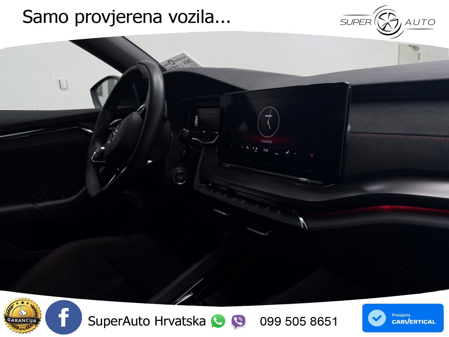Škoda Octavia Combi RS 2.0 TDI (200 KS) DSG LED+GR SJED+ACC