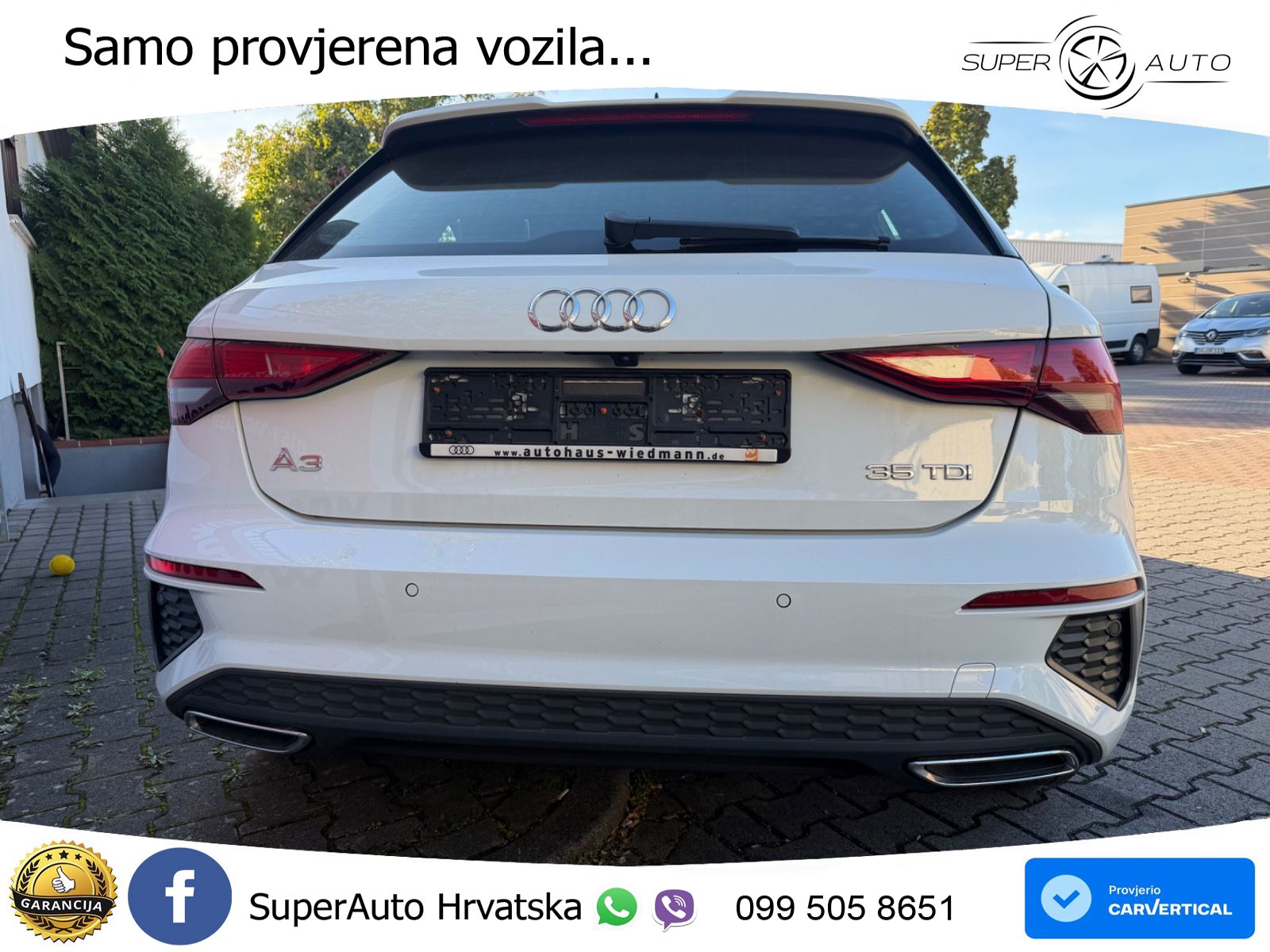 Audi A3 35 TDI (150 KS) S tronic S line